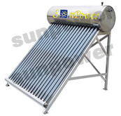 Integrated non pressurized compact Solar Water Heater 