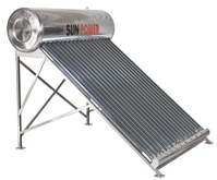 Integrated Low Pressure residential Solar Water Heater