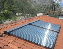 Tankless Commercial Evacuated Tube Solar Water Heater