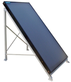 Vacuum Heat Pipe Flat Solar Collector Panel 1 X 2m